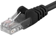 PremiumCord Patch kabel UTP RJ45-RJ45 level 5e, 3m, černá
