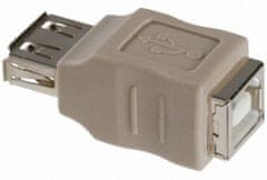 PremiumCord USB redukce A-B, F/F