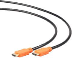 Gembird CABLEXPERT kabel HDMI-HDMI 3m, 1.4, M/M stíněný, zlacené kontakty, CCS, ethernet, černá