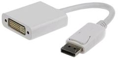 Gembird CABLEXPERT kabel Displayport na DVI, M/F, bílá