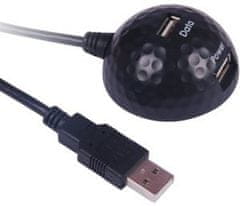 PremiumCord USB 2.0 stolní držák USB zařízení 1.8m.MF