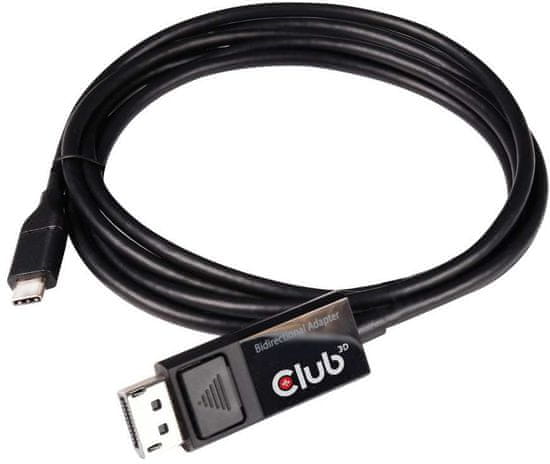 Club 3D kabel USB Typ C na DisplayPort 1.4 8K 60Hz (M/M), 1,8m