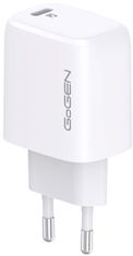 GoGEN síťová nabíječka ACHPD 120, USB-C, 20W, bílá + kabel USB-C, 1m, bílá