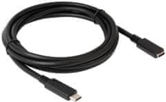 Club 3D prodlužovací kabel USB-C, 4K@60Hz (M/F), 2m