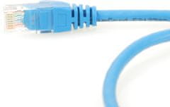 OEM UTP kabel rovný kat.6 (PC-HUB) - 2m, modrá