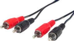 PremiumCord Kabel 2x CINCH-2x CINCH M/M 15m