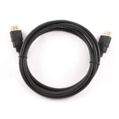 Gembird CABLEXPERT kabel HDMI-HDMI 15m, 1.4, M/M stíněný, zlacené kontakty, PREMIUM QUALITY, černá