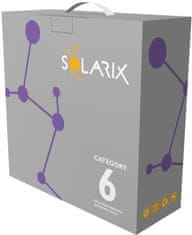 Solarix instalační kabel CAT6 UTP LSOH Dca s2 d2 a1 100m/box