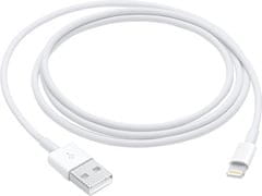 Apple kabel USB-A - Lightning, M/M, nabíjecí, datový, 1m, bílá