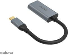 Akasa adaptér USB Type-C na HDMI, 18 cm