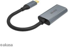 Akasa adaptér USB Type-C na HDMI, 18 cm