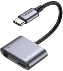 Ugreen adaptér USB-C - jack + napájení