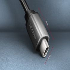 AXAGON adaptér USB-C - USB-A (M/F), USB 3.2 Gen 1, 3A, 20cm