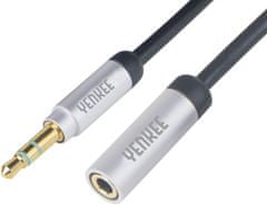 Yenkee YCA 222 BSR kabel AUX M/F 2m kov.