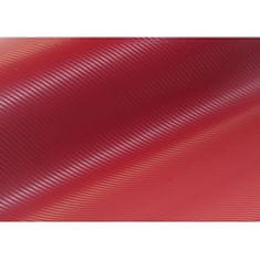 CWFoo 3D Karbonová vínová červená wrap auto fólie na karoserii 152x1500cm