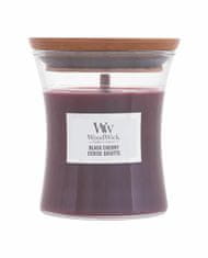 Woodwick 85g black cherry, vonná svíčka