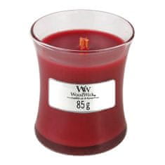 Woodwick Svíčka oválná váza , Skořice a vanilka, 85 g