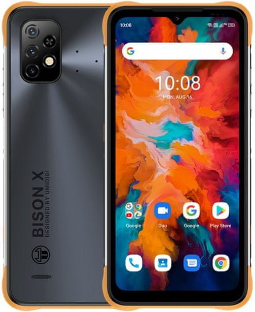 Umidigi Bison X10, 4GB/64GB, Yellow