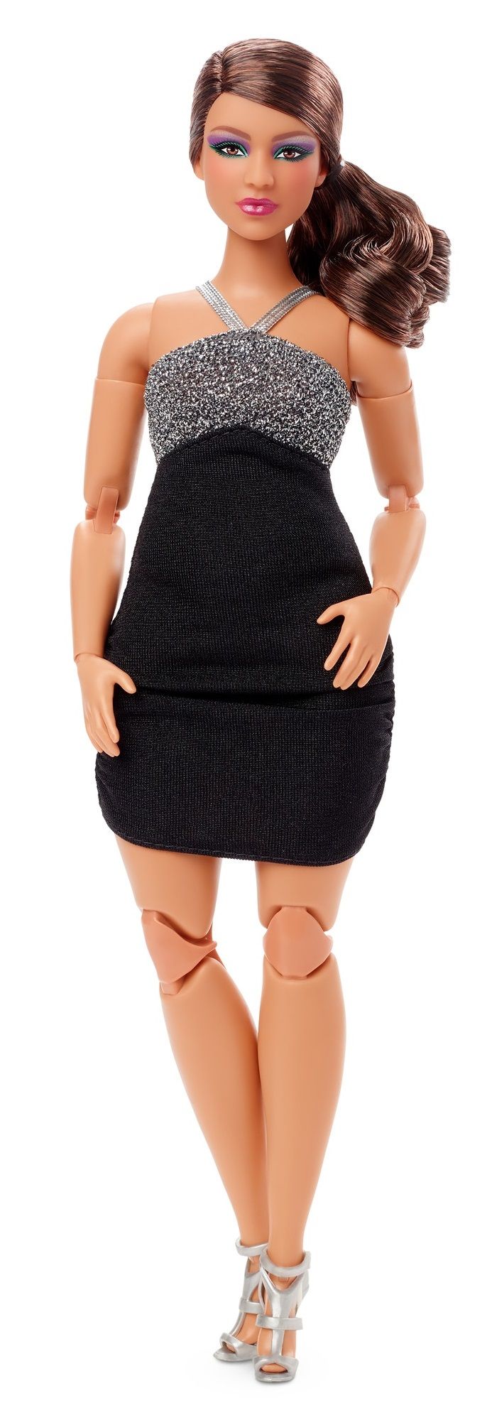 Mattel Barbie Basic Brunetka ladných křivek HBX95 MALL CZ