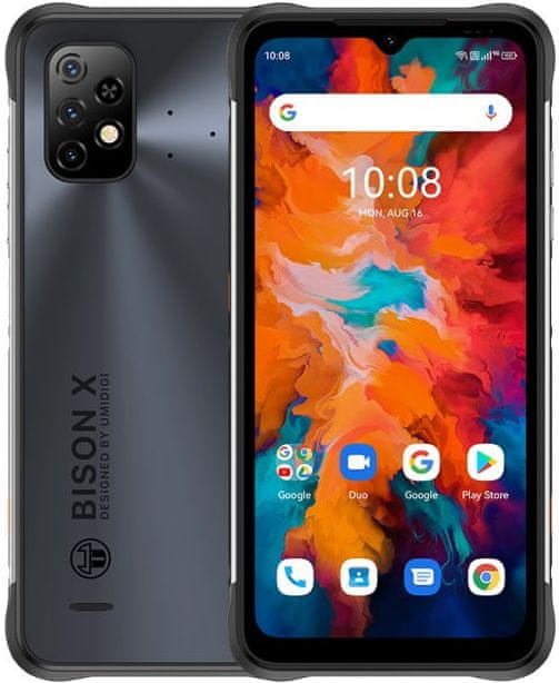 Umidigi Bison X10, 4GB/64GB, Black