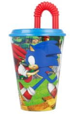 Alum online Kelímek plastový s brčkem 430ml - Sonic