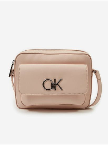 Calvin Klein Světle růžová crossbody kabelka Calvin Klein