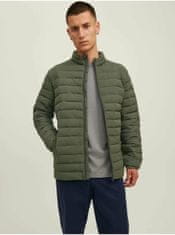 Jack&Jones Khaki prošívaná bunda Jack & Jones Puffer XS