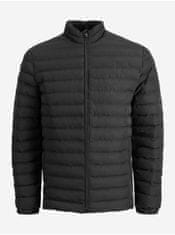 Jack&Jones Černá prošívaná bunda Jack & Jones Puffer XS