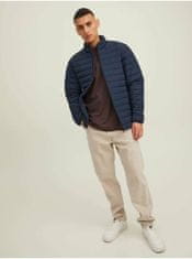 Jack&Jones Tmavě modrá prošívaná bunda Jack & Jones Puffer S