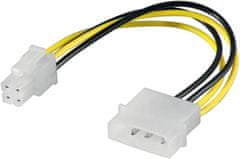 PremiumCord napájecí 5.25" (molex) na P4 (4pin)