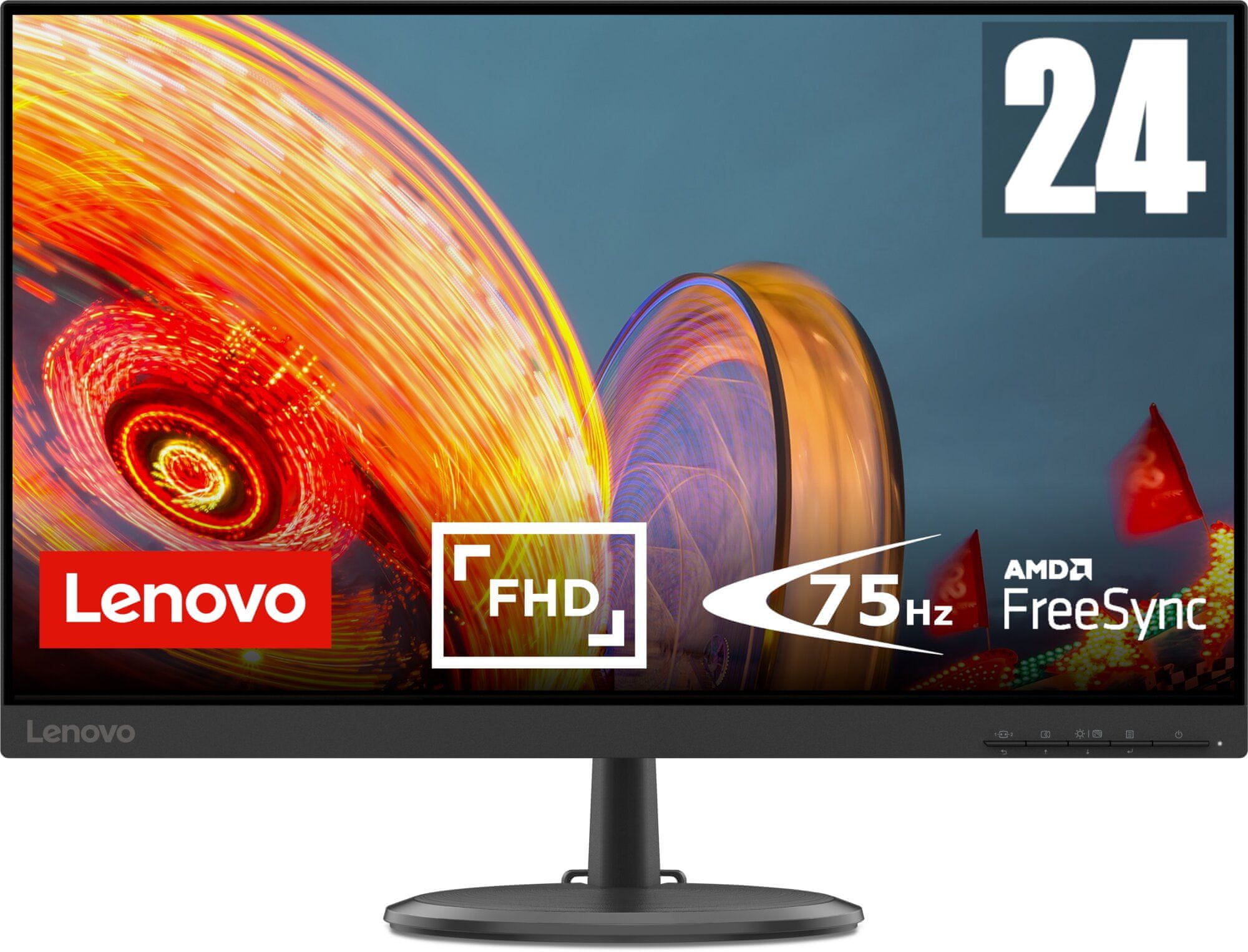 Ecran LED Lenovo C24-20 23.8″ Full HD 1080p (62A8KAT1EU)