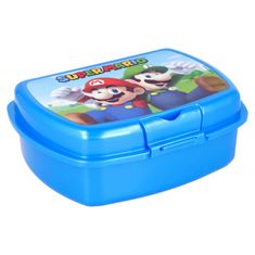 Alum online Dětský box na svačinu Super Mario - modrý