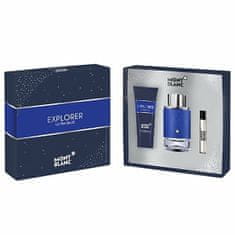 Mont Blanc Explorer Ultra Blue - EDP 100 ml + sprchový gel 100 ml + EDP 7,5 ml