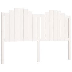 Greatstore Čelo postele bílé 166 x 4 x 110 cm masivní borovice