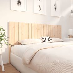 Vidaxl Čelo postele 185,5 x 4 x 100 cm masivní borovice