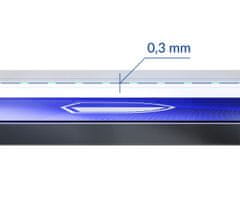 3MK Hybridní sklo FlexibleGlass pro Samsung Galaxy Z Flip4 (přední)
