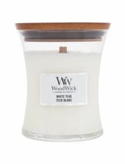 Woodwick 275g white teak, vonná svíčka