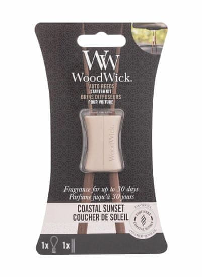 Woodwick 1ks coastal sunset auto reeds starter kit