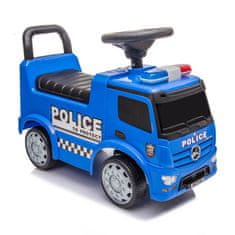 Baby Mix Dětské odrážedlo se zvukem Mercedes Baby Mix POLICE modré