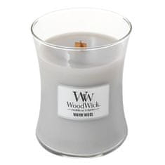 Woodwick Svíčka oválná váza , Hřejivá vlna, 275 g