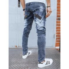 Dstreet Pánské kalhoty KASSY modré ux3813 s29