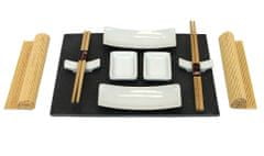 EXCELLENT Sushi set porcelán/břidlice/bambus sada 11ks KO-210000010