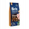 Brit Premium By Nature Senior Small/Medium Chicken 15 kg granule pro starší psy malých a středních plemen s kuřecím masem