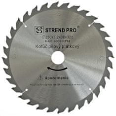 Strend Pro SuperSaw NWG 160x2,5x20 16T, pilový list na dřevo, SK plátky