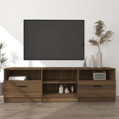 Vidaxl TV skříňka hnědý dub 150 x 33,5 x 45 cm kompozitní dřevo