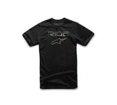 tričko RIDE 2.0 TEE, (camo - černá), velikost: L