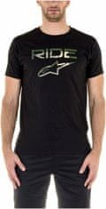 tričko RIDE 2.0 TEE, (camo - černá), velikost: L