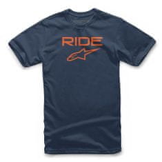 Alpinestars  tričko RIDE 2.0 TEE, (navy-orange), M