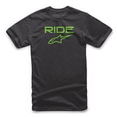 Alpinestars  tričko RIDE 2.0 TEE, (black-green), L