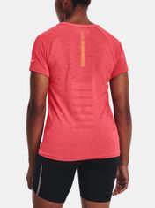 Under Armour Tričko UA Seamless Run SS-PNK M